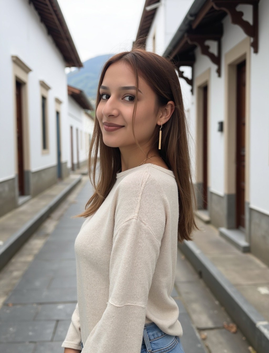 Aretes Latón